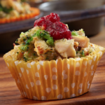 Mini Chicken & Stuffing Cups (Make With Turkey for Thanksgiving!)