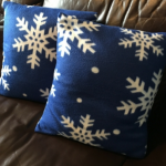Easy DIY Winter Snowflake Pillowcase Covers