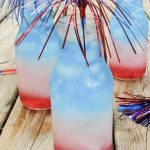 Red, White, and Blue Layered Drink